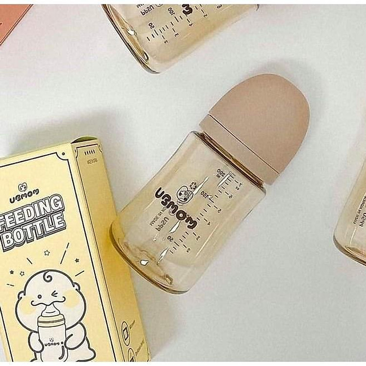 Bình Sữa UBMOM PPSU 200ml Hàn Quốc Chính hãng Giá rẻ - Hình ảnh 2