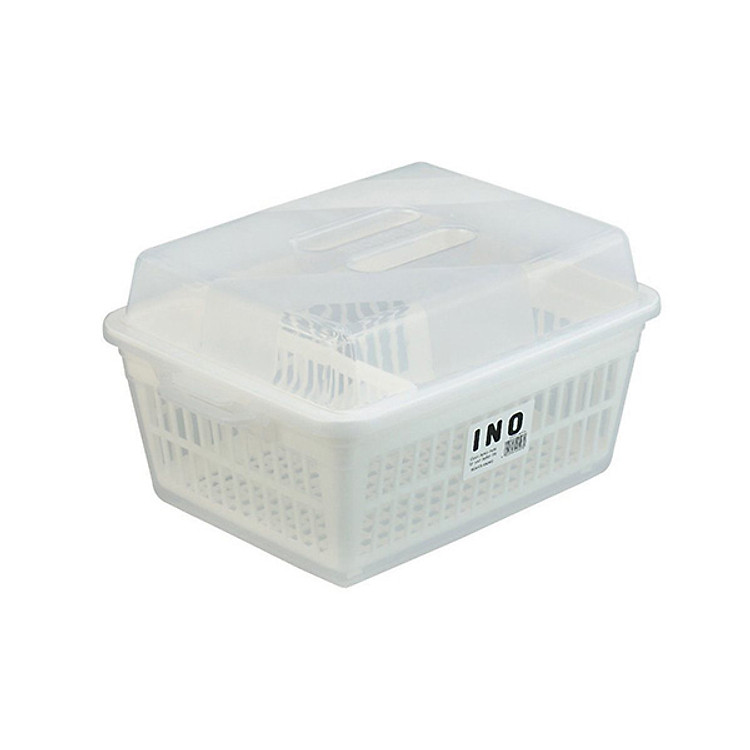 Rổ Úp Chén Đĩa (Kèm Nắp Đậy) - Nội Địa Nhật Bản