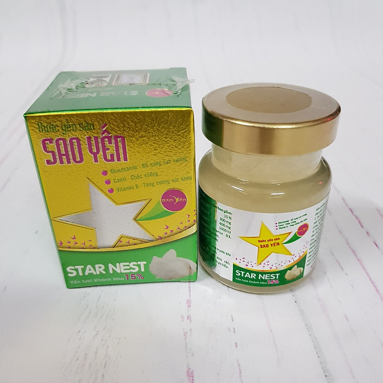 Nước Yến Sào Sao Yến NGười Lớn 15% 70ml