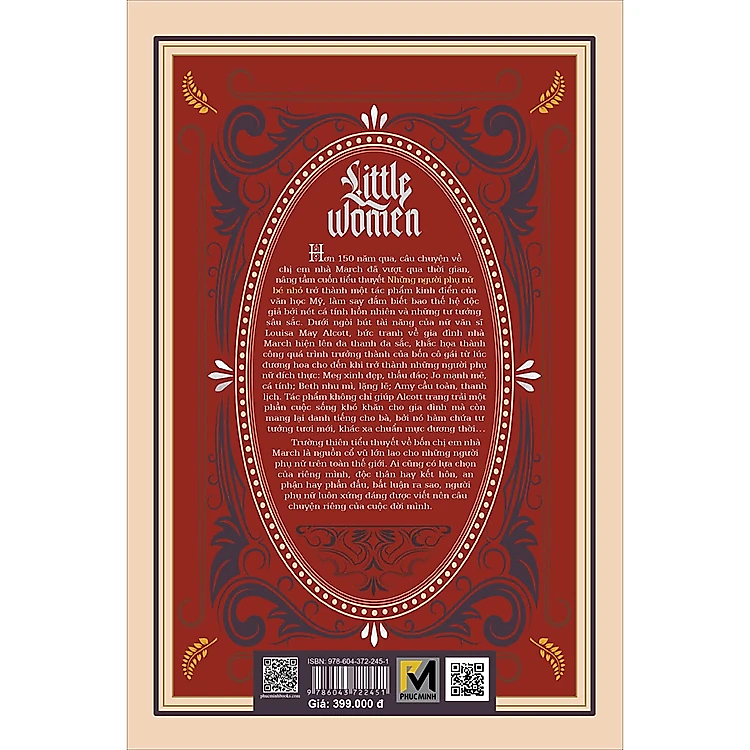 Văn Học Kinh Điển - Những Người Phụ Nữ Bé Nhỏ - Ảnh 3