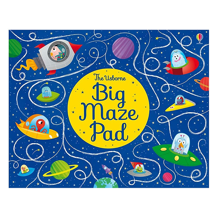 Sách Usborne Big Maze Pad
