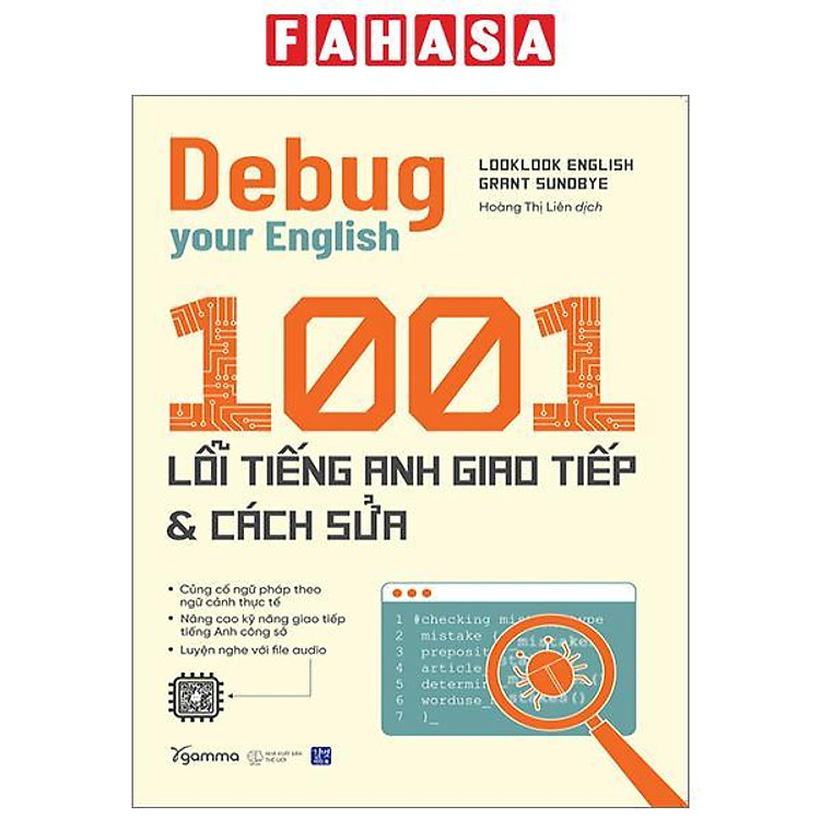 Debug Your English – 1001 Lỗi Tiếng Anh Giao Tiếp Và Cách Sửa