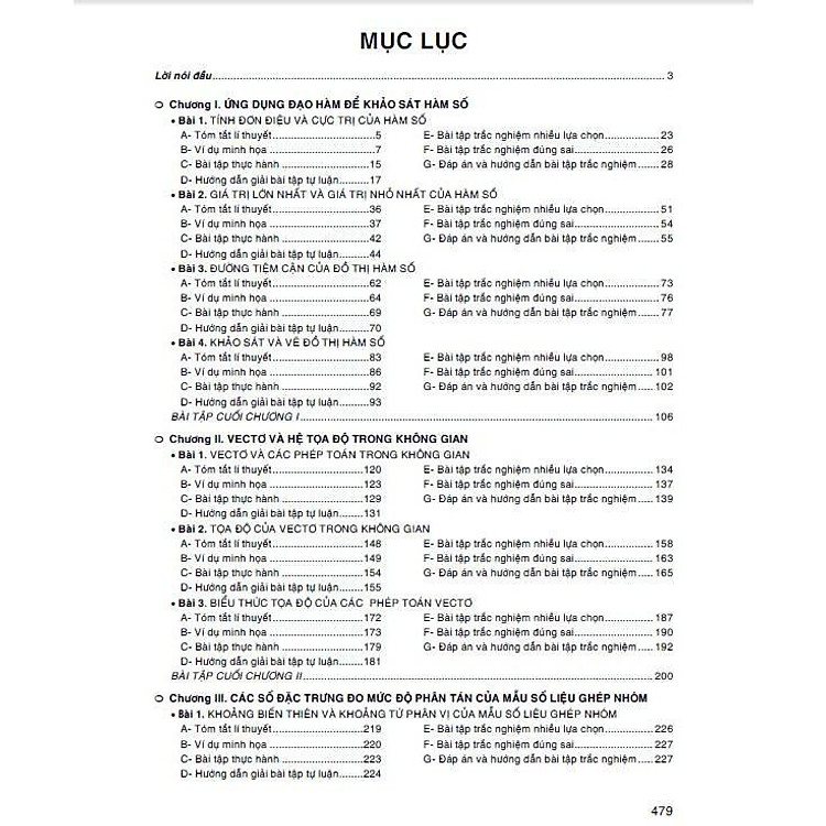 Tham Khảo Toán Lớp 12 - Dùng Chung Cho SGK Hiện Hành - Ảnh 3