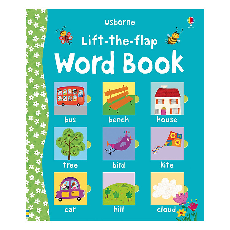 Sách Usborne Lift-the-Flap First Skills: Word Book