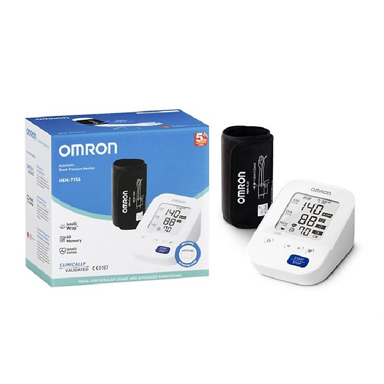 Máy đo huyết áp bắp tay Omron năm các dòng 8712,7120, 7121, 7156, JPN600,7361T, 7600T