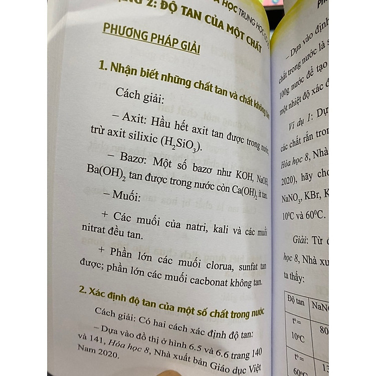 Sổ tay kiến thức hóa học trung học cơ sở - Ảnh 3