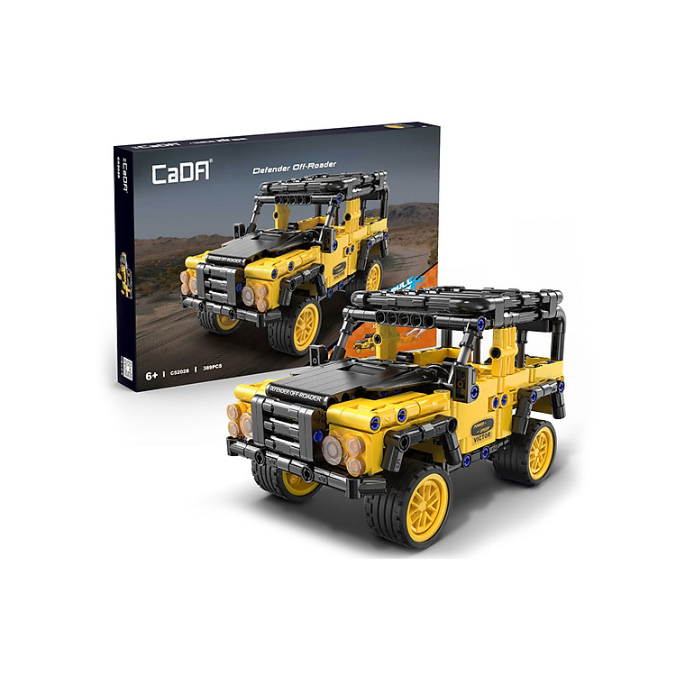 Mua Đồ chơi lắp ráp xe kéo Defender CADA Chính hãng Tiết kiệm - Hình ảnh 3