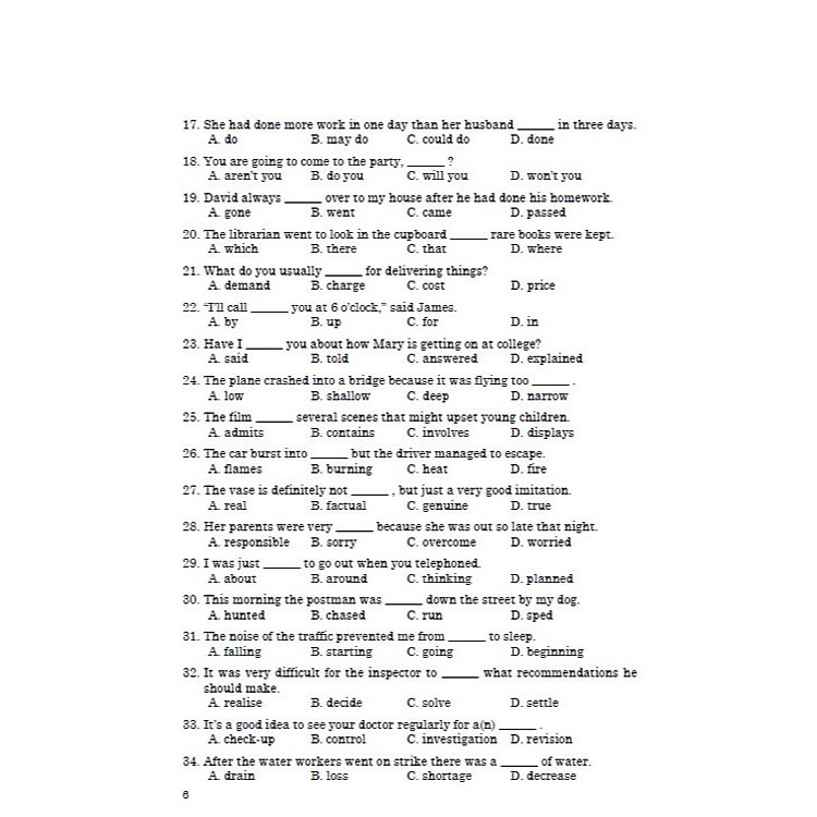 HƯỚNG DẪN ÔN TẬP VÀ LÀM BÀI THI TIẾNG ANH 12 - Ảnh 4