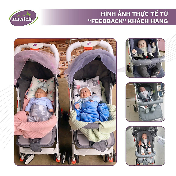 Xe đẩy em bé Mastela A2 siêu nhẹ Chính hãng Giá rẻ - Hình ảnh 4
