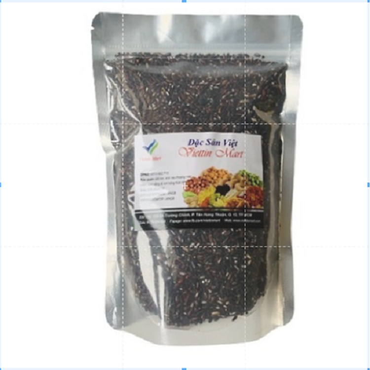 Gạo Lứt Tím Thảo Dược Viettin Mart 1kg