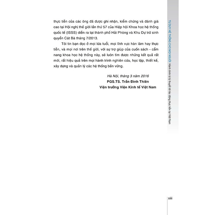 Tư Duy Hệ Thống Cho Mọi Người - Hành Trình Từ Lý Thuyết Tới Tác Động Thực Tiễn - Ảnh 5