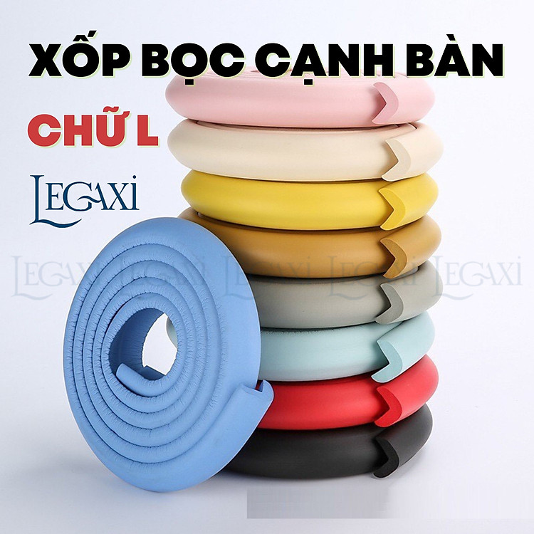 Cuộn xốp bọc góc bàn Legaxi 2m Chính hãng Ưu đãi - Hình ảnh 3
