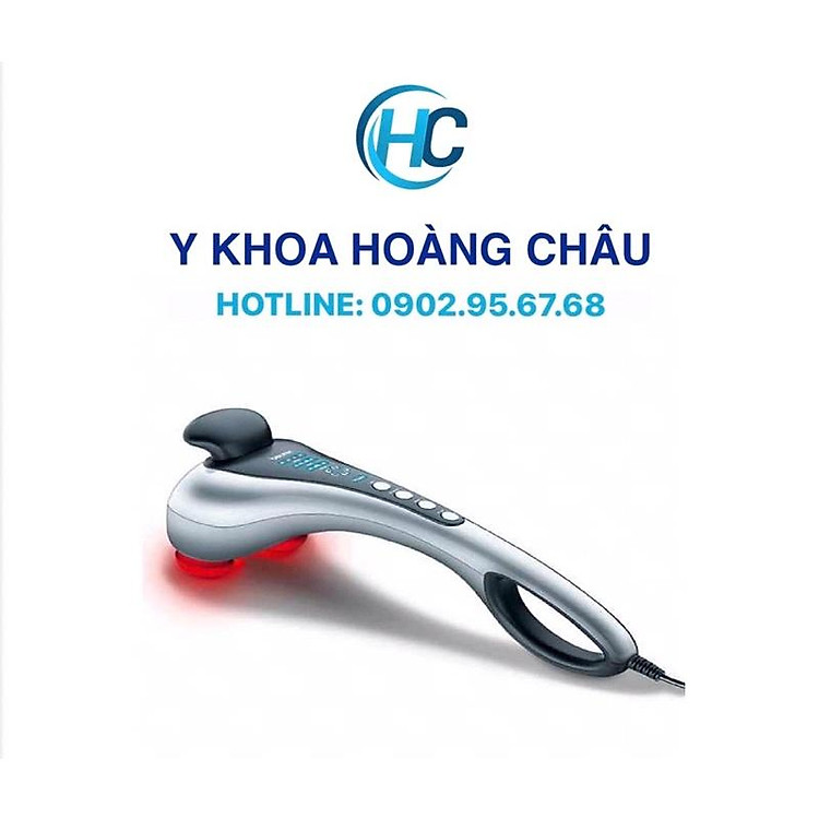 Máy massage cầm tay Beurer MG100, máy đấm lưng cầm tay 5 chế độ, công suất mạnh mẽ