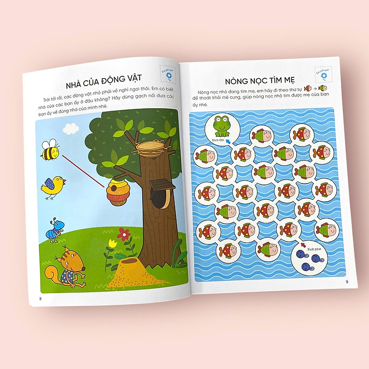 Phát Triển IQ - Rèn Luyện Tư Duy Não Bộ - Khả Năng Tư Duy Logic - Dành cho trẻ từ 2-4 tuổi - Ảnh 2