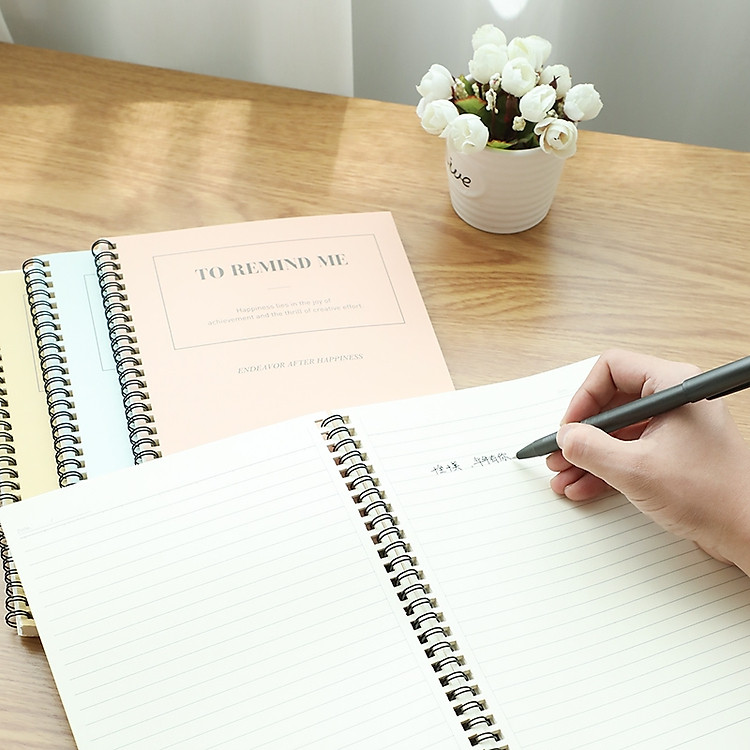 Sổ Tay Ghi Chép A5 Gáy Xoắn (60 trang) - Ảnh 5