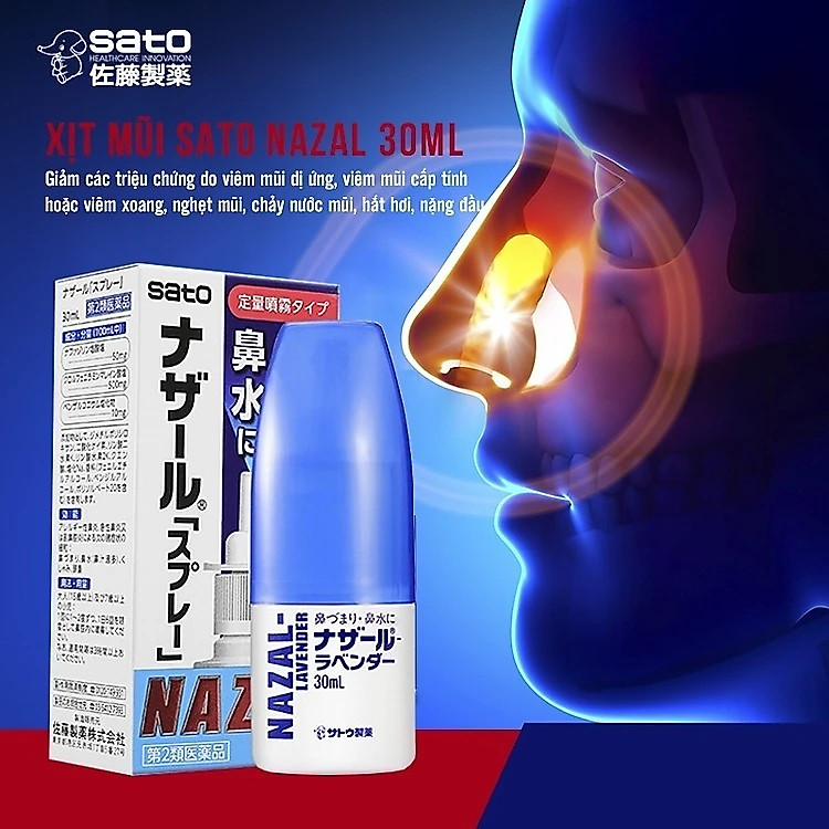 Combo Xịt Xoang NazaI và Nước Muối Fysoline Chính hãng Giá tốt - Hình ảnh 2
