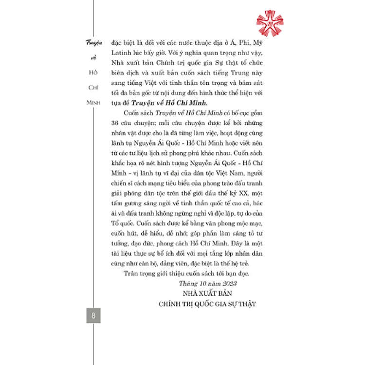 Truyện về Hồ Chí Minh (bản in 2023) - Ảnh 3
