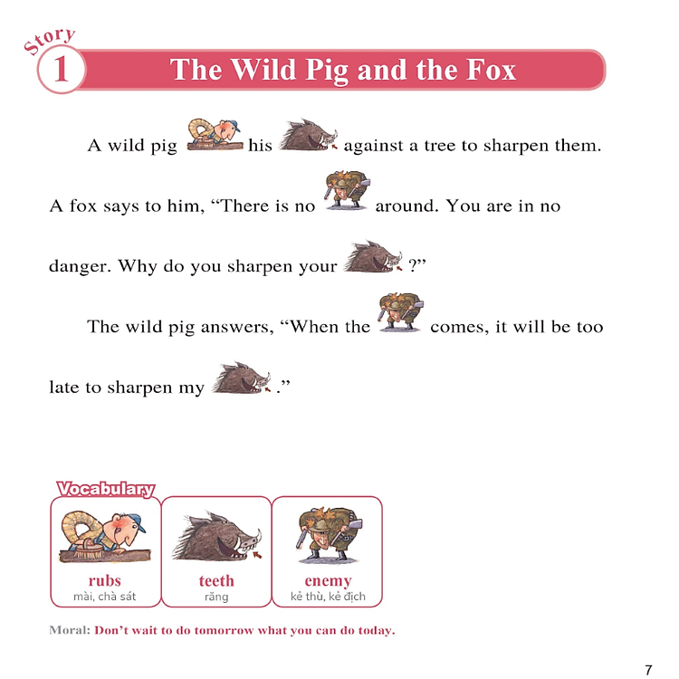 Learn English With Fables 10 - Học Tiếng Anh Qua Truyện Ngụ Ngôn Tập 10 - Ảnh 5
