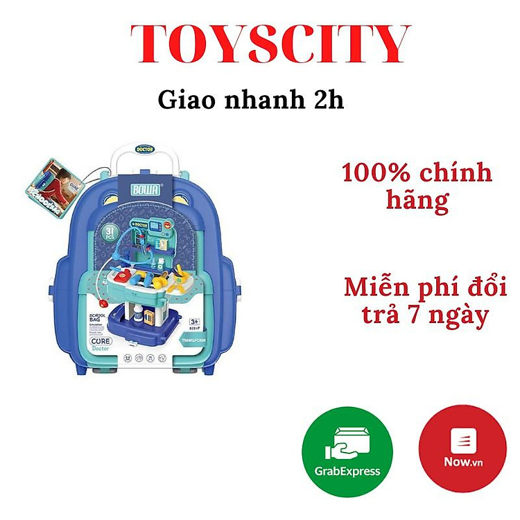 Đồ Chơi Bác Sĩ Không Pin Bowa 8391P Chính hãng Giá rẻ - Hình ảnh 5
