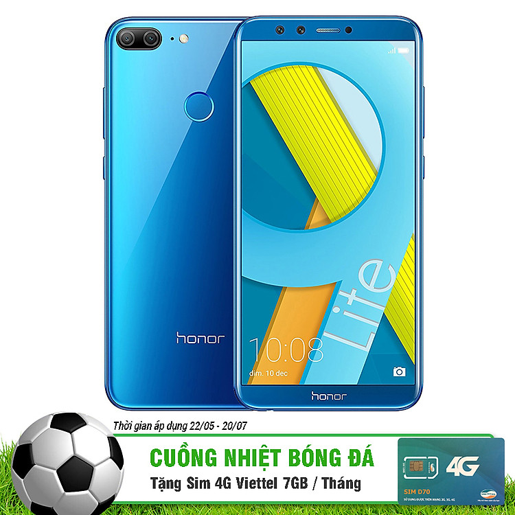 Điện Thoại Honor 9 Lite 32GB/3GB 4 Camera, 5.65" FHD+ - Hàng Chính Hãng