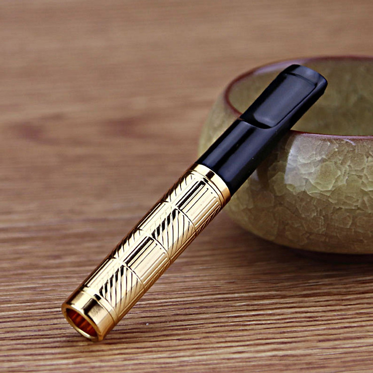 Tẩu Lọc Thuốc Cầm Tay Họa Tiết Hoa Văn ZB-322