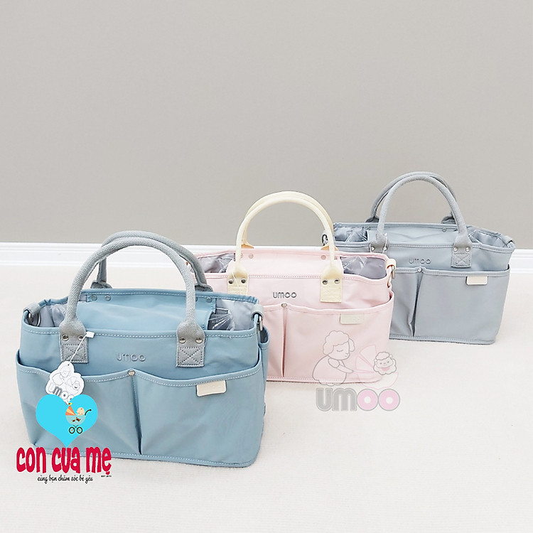 Mua Túi xách bỉm sữa UMOO màu xanh Đảm bảo Tiết kiệm - Hình ảnh 3
