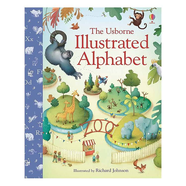 Sách Usborne Illustrated Alphabet