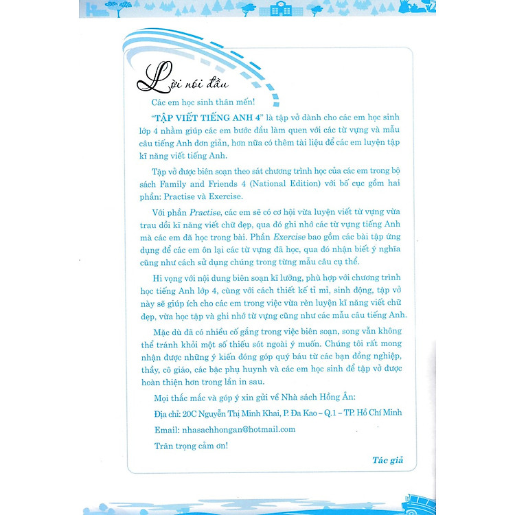Tập Viết Tiếng Anh 4 (Bộ Sách Family And Friends 4 National Edition) - Ảnh 3