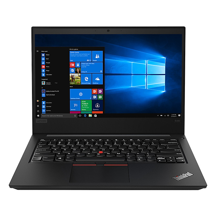 Laptop Lenovo ThinkPad Edge E480 20KN005GVA Core i5-8250U/Free Dos (14 inch) - Hàng Chính Hãng (Black)