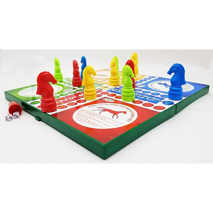 Bộ cờ cá ngựa SATO an toàn cho bé Chính hãng Giá tốt - Hình ảnh 4