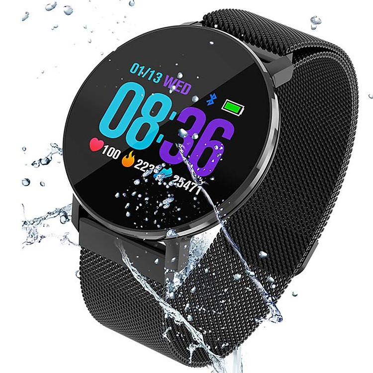 Đồng hồ thông minh chống nước theo dõi sức khỏe đa chế độ thể thao T5