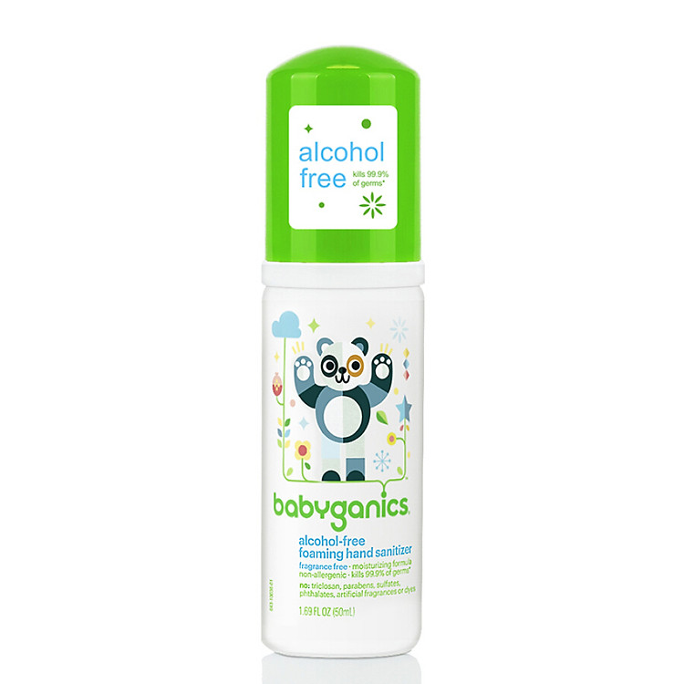 Nước Rửa Tay Diệt Khuẩn Không Cồn Hương Cam Cho Bé Gannick Baby 473ml - Nhập Khẩu Mỹ
