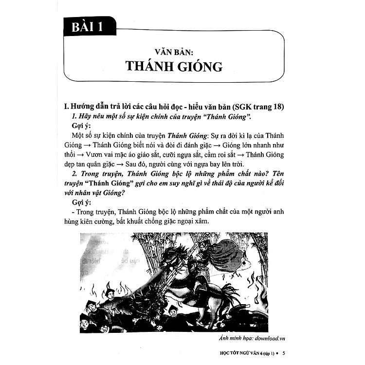 Học Tốt Ngữ Văn 6 - Tập 1 - Ảnh 2