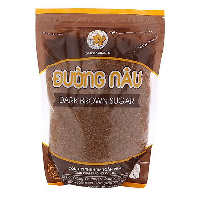 Đường Nâu Dark Brown Sugar Toàn Phát - 1Kg