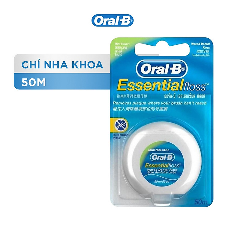 Chỉ Tơ Nha Khoa ORAL-B Essential Floss 50m