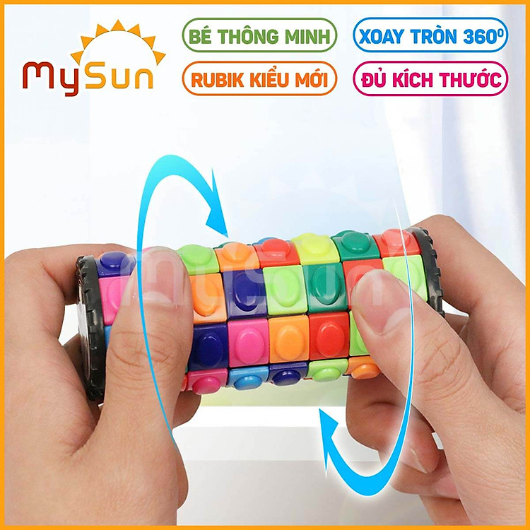 Rubik Bánh xe 2 tầng MySun Chính hãng Ưu đãi - Hình ảnh 3