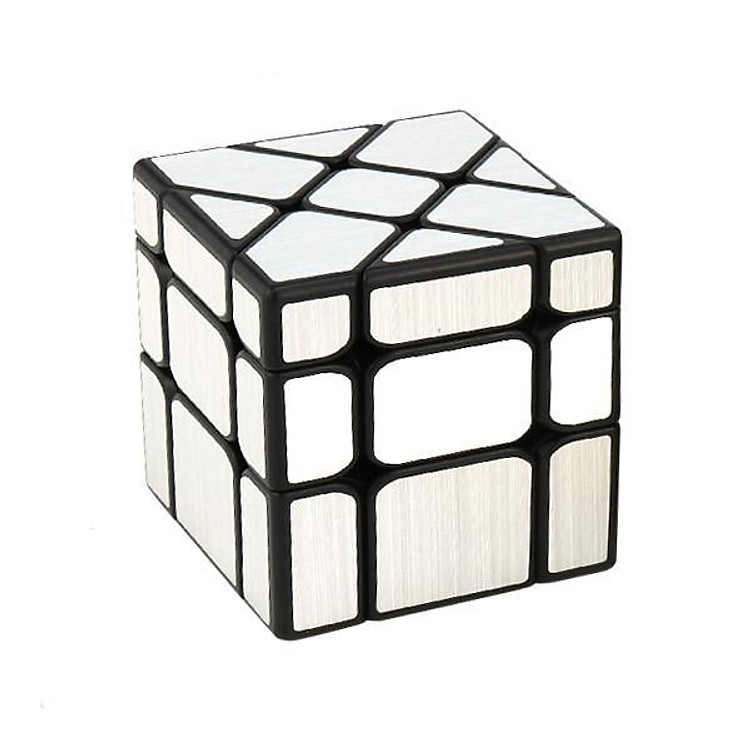 Rubik MoFangJiaoShi 3x3 Fisher Mirror Silver