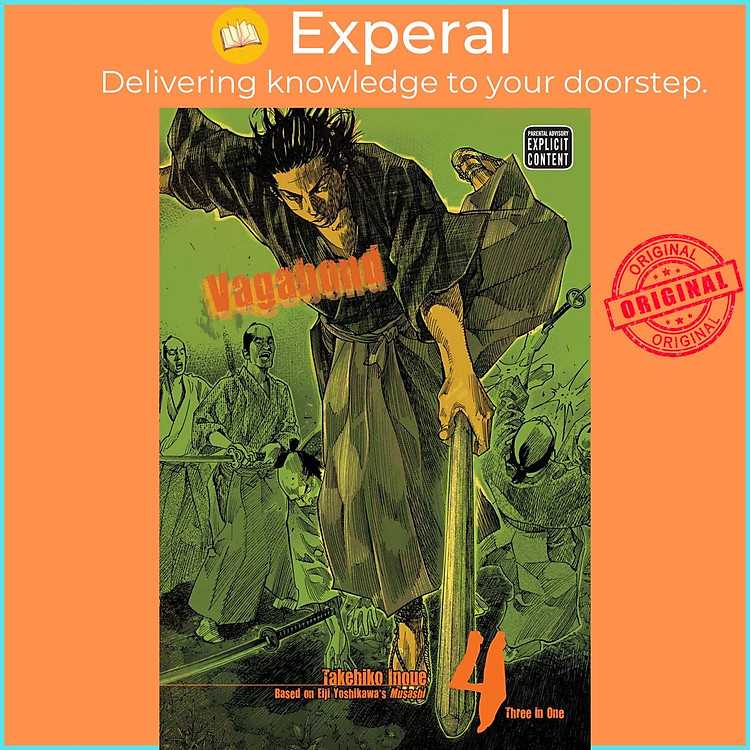 Sách - Vagabond (VIZBIG Edition), Vol. 4 by Takehiko Inoue (US edition, paperback)