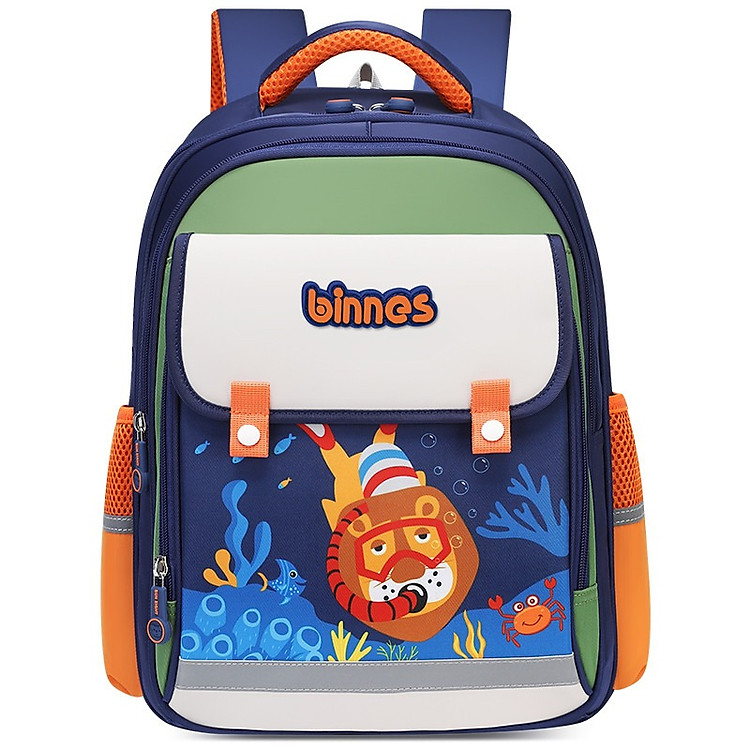 Balo học sinh BINBES BNS-5018 siêu nhẹ, chống gù, chống thấm nước