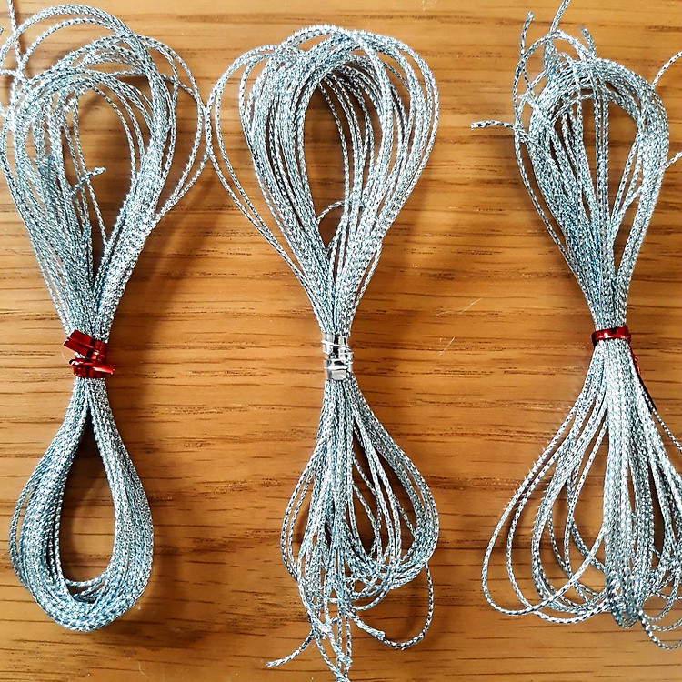 Bộ 15 Sợi Dây Chỉ Kim Tuyến (Loại 1m)