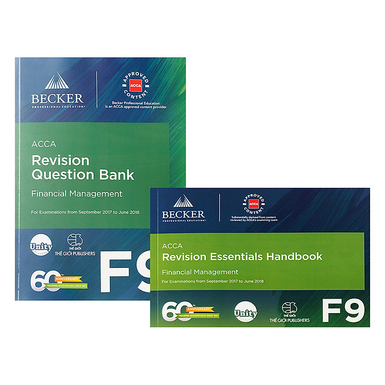 Combo Sách ACCA F9 Revision Question Bank Và Revision Essential Handbook