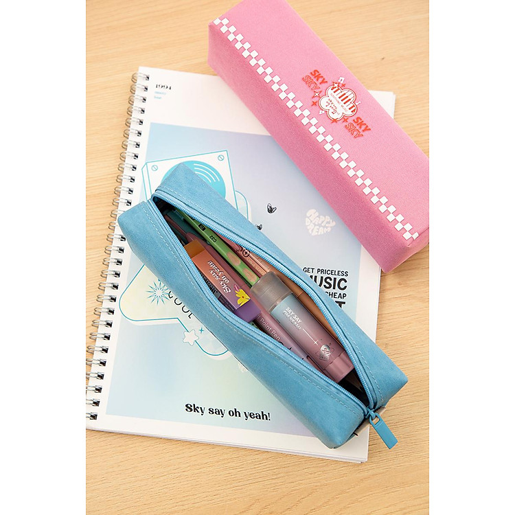 Bóp Viết Dáng Vuông Deli H901 - Màu Xanh - Ảnh 5