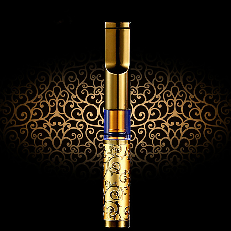 Tẩu Lọc Thuốc Cầm Tay Họa Tiết Hoa Văn Rồng ZB-337 - Ảnh 4