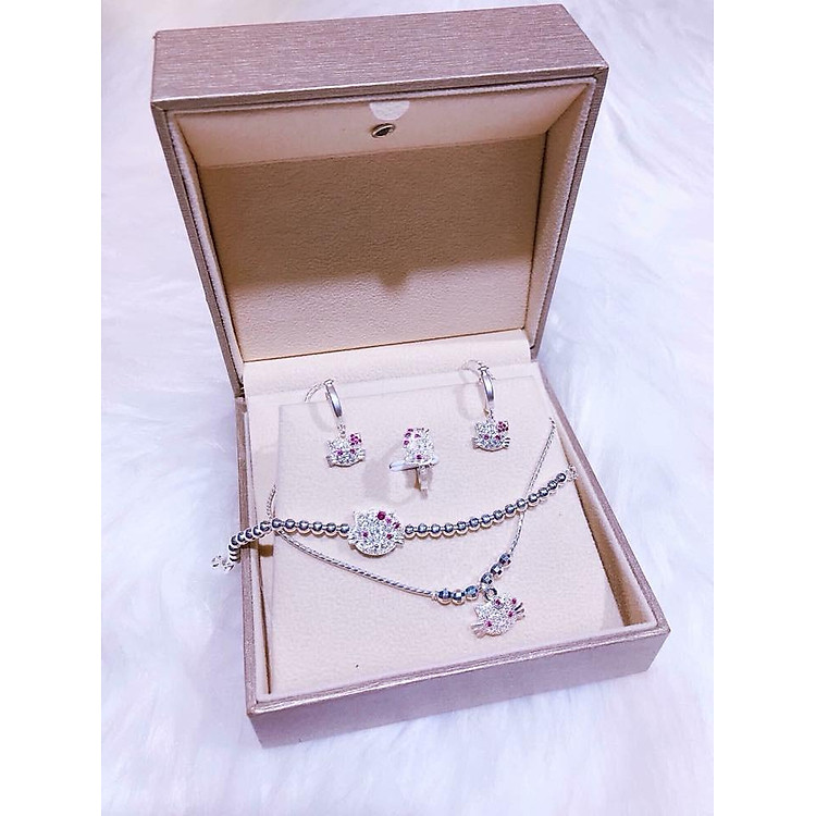 Bộ trang sức mèo kitty