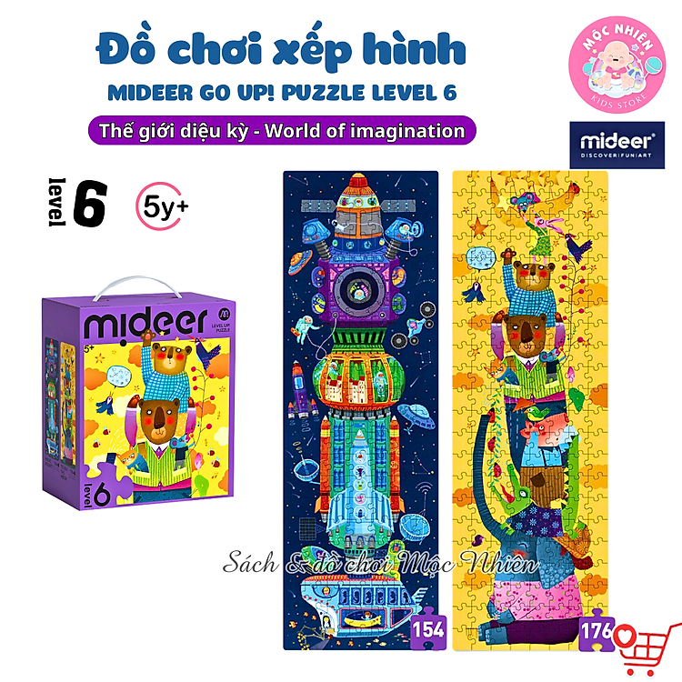 Mua tại Tiki: Đồ Chơi Xếp Hình Puzzle Mideer - Level 6 Chính hãng Giá tốt
