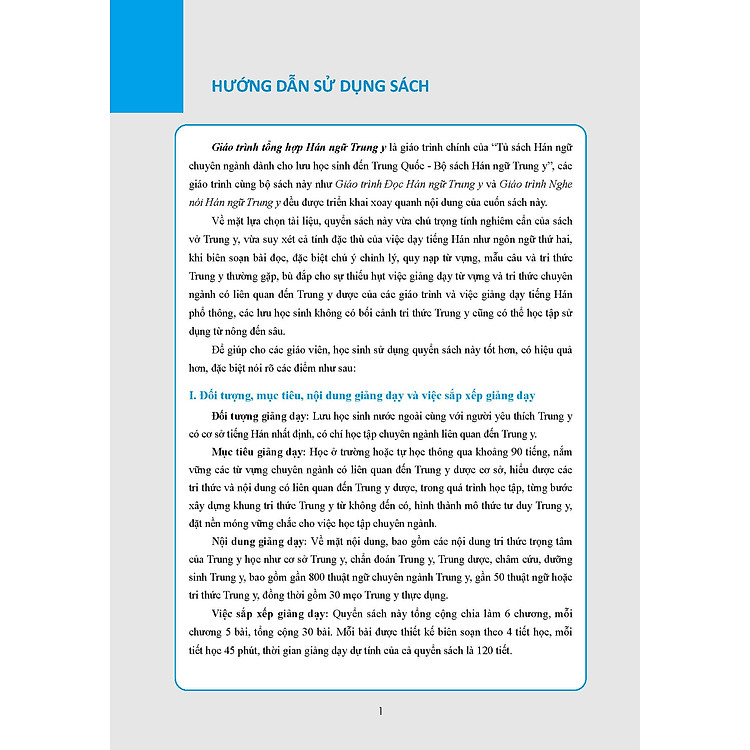 Giáo Trình Tổng Hợp Hán Ngữ Trung Y - Ảnh 5