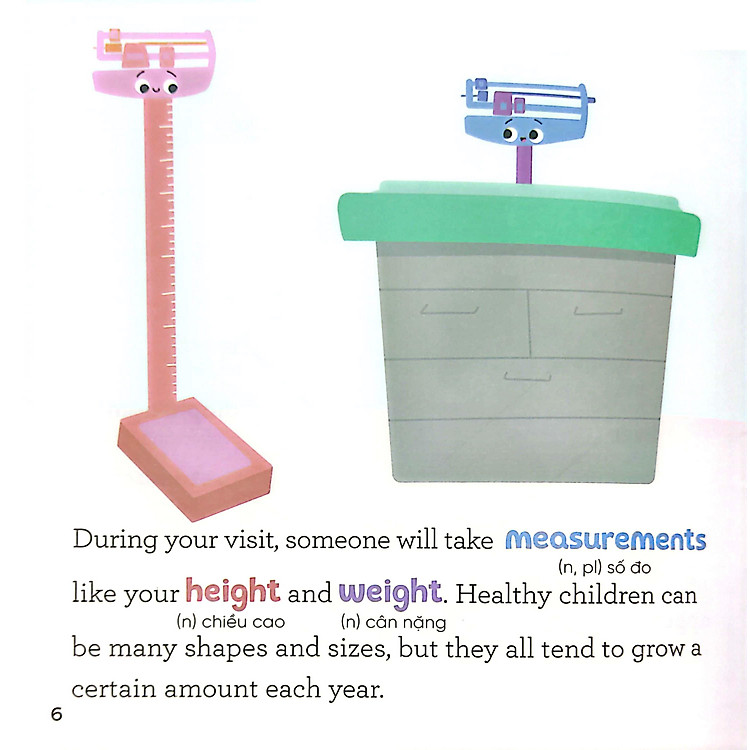 Luyện Đọc Tiếng Anh, Phát Triển Từ Vựng - Nhà Sinh Hóa Tương Lai - My Doctor's Visit - Cơ Thể & Sức Khỏe - Ảnh 7