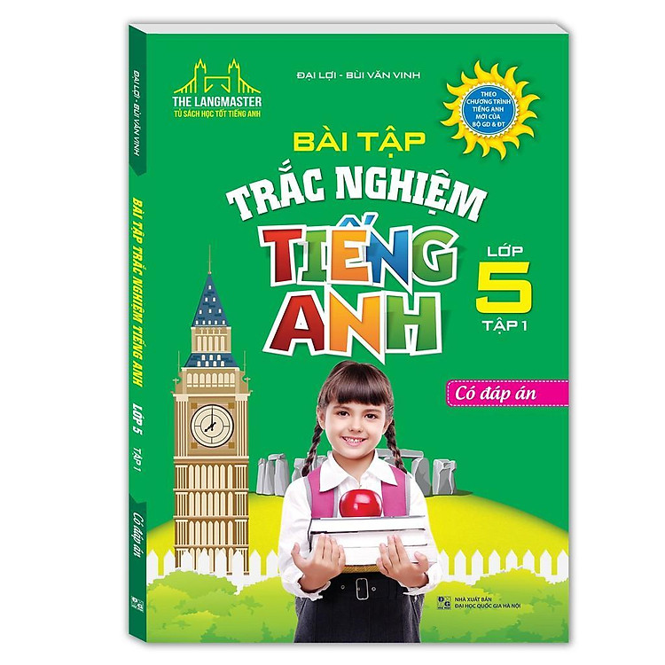 Bài Tập Trắc Nghiệm Tiếng Anh Lớp 5 – Tập 1