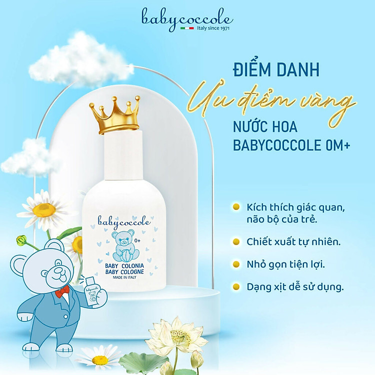 Nước hoa Babycoccole 50ml - Tiki Chính hãng Giá rẻ - Hình ảnh 4