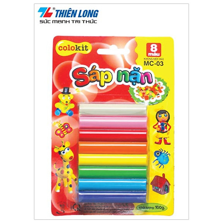 Mua tại MyKingdom: Sáp Nặn 8 Màu Thiên Long MC - 03 - Ngập tràn khuyến mãi